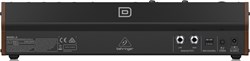 Behringer MODEL D синтезатор, полностью аналоговый, 3 VCO, генератор белого/розового шума, VCF и VCA, цепи внешнего управления, MIDI, USB - фото 192507