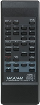 Tascam CD-RW900 MK2  CD-рекордер CD/MP3 плеер, RCA coax/optic in/out, CD-Text, 24-bit A/D and D/A converters, pitch 16%, Auto Cue function, 2U, 4.3 kg., пульт ДУ - фото 192557