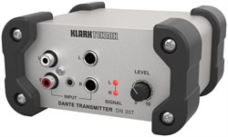 KLARK TEKNIK DN 30T конвертер аналогового стереосигнала в протокол Dante - фото 192769