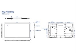 Дисплей Q-Line Philips 75" 75BDL3050Q/00 - фото 194003