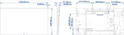 Дисплей P-Line Philips 55" 55BDL5057P/00 - фото 194035