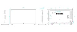 Дисплей H-Line Philips 55" 55BDL3002H/00 - фото 194037