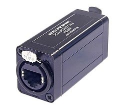 Адаптер проходной, RJ45 гнездо - RJ45 гнездо, кабельный - фото 202354