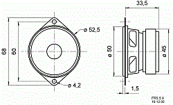 FRS 5 X 8 OHM  (Art.2235) - фото 202884