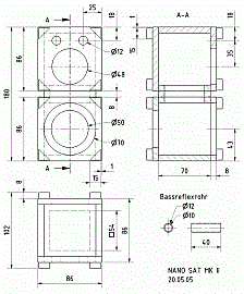 NANO SAT MK II  Сателлитная система - 1шт  (Art.5980) - фото 203459