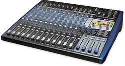PreSonus StudioLive AR16c аналоговый микшер USB, 18 каналов, 8 мик.+4 мик моно/лин.стер.+1 стер.лин./Bluetooth,18x4 USB-C,3AUX,FX,SD-рекор, рэковое крепление в комплекте - фото 204181
