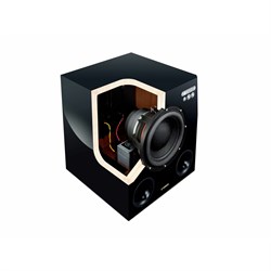 NS-SW901 Piano Black Hi-end сабвуфер серии SOAVO, Advanced YST, мощность 600 Вт, 18-160 Гц, 32 кг - фото 206886