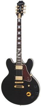 EPIPHONE B.B.KING LUCILLE EBONY GOLD HARDWARE электрогитара, цвет черный - фото 21014