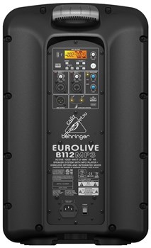 Behringer B112MP3 2-полосная активная АС 12"+1"фенольный, 1000Вт (700Вт+300Вт) пик. МР3 плеер - фото 21171