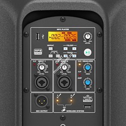 Behringer B112MP3 2-полосная активная АС 12"+1"фенольный, 1000Вт (700Вт+300Вт) пик. МР3 плеер - фото 21172