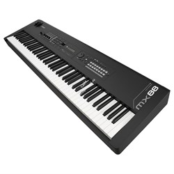 YAMAHA MX88BK - синтезатор, 88 кл. GHS, 128 полиф., 1106 тембров + 61 ударных, GM : 128 + 1, - фото 22806