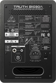 Behringer B1030A двухполосный активный студийный монитор НЧ 5,25" 50Вт + ВЧ 1" 25Вт, 40-20000Гц - фото 23478