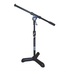 ONSTAGE MS7311B - микрофонная стойка, для "бочки" и комбиков, регул. высота, черная - фото 24067