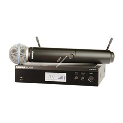 SHURE BLX24RE/SM58 M17 - вокальная радиосистема с ручным передатчиком SM58 (662-686 MHz) - фото 25246