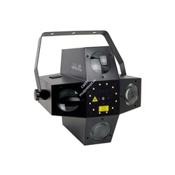 INVOLIGHT Ventus XL - LED световой эффект, RGBW 25x 1Вт, строб 12х 1 Вт W, лазер 50 мВт G, 100 мВт R - фото 25648