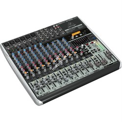 BEHRINGER QX1832USB - микшер, 18 каналов, USB/аудио интерфейс, мик предусил и компр, 9 EQ, Multi FX - фото 25672