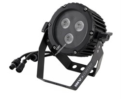 Involight LEDPAR35W - всепогодный светильник, 3 шт.по 10 Вт (мультичип RGBWA), DMX-512 - фото 26243
