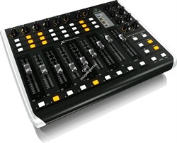 Behringer X-TOUCH COMPACT - компактный USB- контроллер для управления функциями ПО для звукозаписи в ручном режиме, нажатием кнопок на устройстве, 9 фейдерных регуляторов - фото 27771