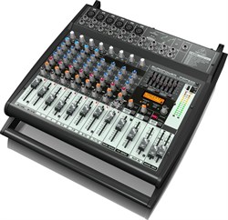 Behringer PMP500 микшер-усилитель 2 х 250Вт•4Ом 12 каналов (4 моно, 4 стерео, 2 доп.стерео), процессор эффектов KLARK TEKNIK - фото 27777