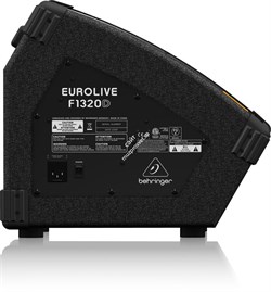Behringer F1320D активная 2-полосная мониторная АС 12"+1", класс D, 300Вт, НЧ 225 Вт+ ВЧ 72 Вт, 3-полосный эквалайзер, фильтр подавления обратной связи, 60Гц-16кГц, стакан 35 мм, 360х580х406мм, вес 15кг - фото 28379