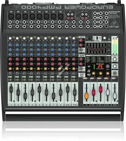 Behringer PMP4000 микшер-усилитель (8 моновходов, 4 стереовхода) 2 х 800Вт•4Ом, мастер-эквалайзером, процессором эффектов и функцией подавления вокала в фонограмме - фото 28421