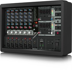 Behringer PMP560M микшер-усилитель 500Вт•4Ом, 6 мик./лин.- каналов, процессор KLARK TEKNIK, FBQ анти-фидбэк - фото 28431