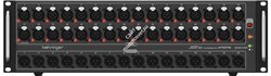 Behringer S32 I/O стейдж-бокс, 32 мик/лин входов, 16 лин выходов XLR, 2 x AES50, 2 x AES/EBU, ULTRANET, 2 x ADAT, 3U - фото 28461