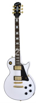 EPIPHONE LES PAUL CUSTOM PRO ALPINE WHITE электрогитара, цвет белый - фото 28604