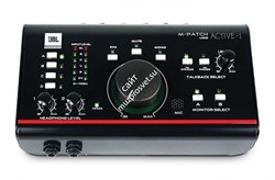 JBL M-Patch Active-1 прецизионный контроллер студийных мониторов, Studio Talkback, USB Audio I/O - фото 28987