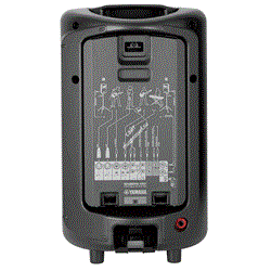 YAMAHA STAGEPAS400i1M звукоусилительный комплект + микрофон DM105BL - фото 30832