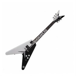 DEAN MS STD - элегтрогитара, flying V, модель Майкла Шенкера, HH, 22 лада, цвет черно-белый - фото 31220