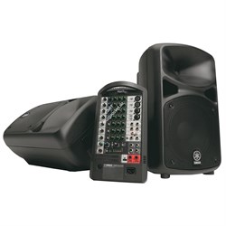 Yamaha STAGEPAS 600I2M - Комплект: два сателита + активный микшер + два микрофона - фото 31720