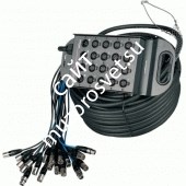 PROEL TN1604LU50 - мультикор, 16вх,4вых, 50м. - фото 31763