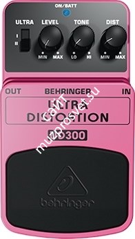 Behringer UD300-  2-режимная педаль эффектов дисторшн - фото 31879