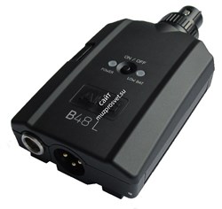 AKG B48 L - батарейный блок фантомного питания, вход XLR(female) (48В)/выходы 1xXLR (m) и 1xL-ра - фото 34931