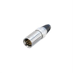 NEUTRIK NC5MX-HD - канон кабельный (папа), 5-ти контакный, влагозащищенный корпус, IP 65 - фото 35069