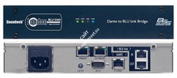 BSS BLU DAN интерфейс Dante audio - BLU link, 1U полурэковый - фото 35617