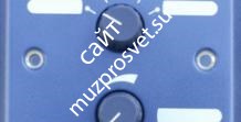 BSS BLU3 настенный контроллер. 5-позиционный селектор источник/пресет и регулятор громкости. Цвет синий - фото 35619