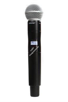 SHURE QLXD24E/SM58 P51 710 - 782 MHz вокальная радиосистема с ручным передатчиком SM58 - фото 35790