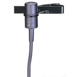 AT803cW/петличный миниатюрн. конденс. всенаправленный микрофон UniPoint®, 30Гц-20кГц, 5,6 mV/Pa, HPF - фото 36724
