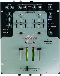 XONE:02/DJ скрэтч-микшер, 2 микрофонных, 2 двойных стерео входа phono/ALLEN&HEATH - фото 36920