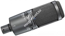 AT2020USB+/студийный кардиоид. конденс. микрофон с большой диафрагмой/AUDIO-TECHNICA - фото 37558