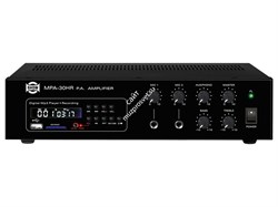 SHOW MPA-30HR - трансляц. система 30 Вт,25/70/100 В, mp3-плеер с функцией запись - фото 38412