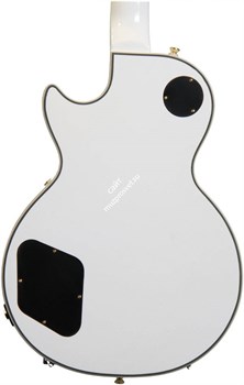 EPIPHONE LES PAUL CUSTOM PRO ALPINE WHITE электрогитара, цвет белый - фото 38506