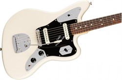 FENDER AM PRO JAGUAR RW OWT электрогитара American Pro Jaguar, цвет олимпик уайт, палисандровая накладка грифа - фото 38523