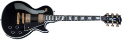 GIBSON CUSTOM LES PAUL CUSTOM EBONY LIMITED RUN электрогитара с кейсом, цвет черный. - фото 38593