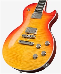 GIBSON LES PAUL STANDARD HP-II 2018 HERITAGE CHERRY FADE электрогитара, цвет вишневый, жесткий кейс - фото 38596