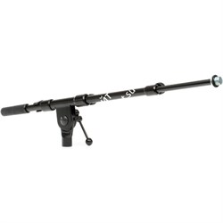 K&M 21110-300-55 дополнительное телескопическое звено-держатель к микрофонной стойке, длина 470-770 мм, цвет черный - фото 42072