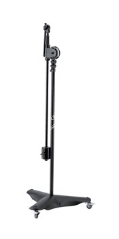 K&M 21430-500-55 микрофонная стойка 'overhead' на колесах - фото 42073