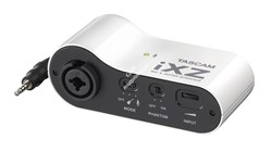 TASCAM iXZ микрофонный и гитарный интерфейс для iPAD/iPhone/iPOD - фото 42195
